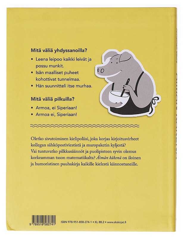 Äimän käkenä : äidinkielen puuhakirja aikuisille - Kaipainen, Suvi - Harrastekirjat - 10105636723 - 1
