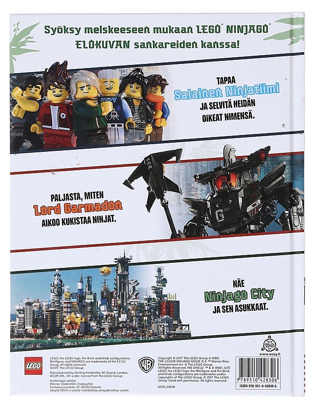 LEGO The Ninjago movie / kuvitettu opas - March, Julia - Lastenkirjat - 10105636716 - 1
