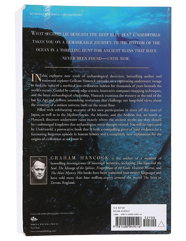 Underworld : the mysterious origins of civilization - Hancock, Graham - Tietokirjat ja oppaat - 10105636728 - 1