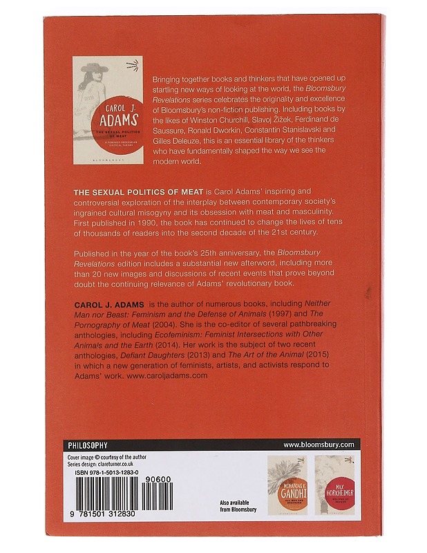 The Sexual Politics of Meat - Carol J. Adams - Romaanit ja novellit - 10105636743 - 1