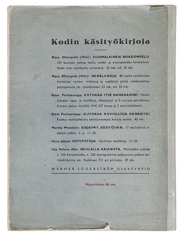 Kirjokintaita ja muita kansanomaisia neuletöitä - Olki, Mary - Tietokirjat ja oppaat - 10105636746 - 1