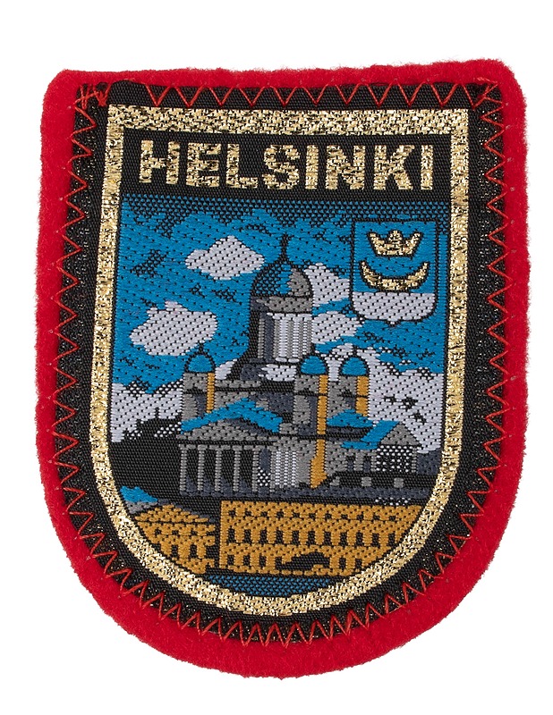 Kangasmerkki Helsinki, 7x6 cm - Ompelu - 10105636763 - 0