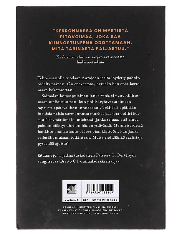 Rikoksista pahin - Patricia G. Bertényi - Romaanit ja novellit - 10105636796 - 1
