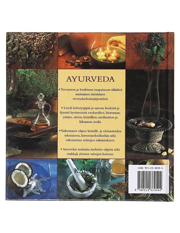 AYURVEDA / TERVEYTTÄ JA TASAPAINOA PERINTEISELLÄ INTIALAISELLA MENETELMÄLLÄ - MORNINGSTAR, SALLY - Tietokirjat ja oppaat - 10105636816 - 1