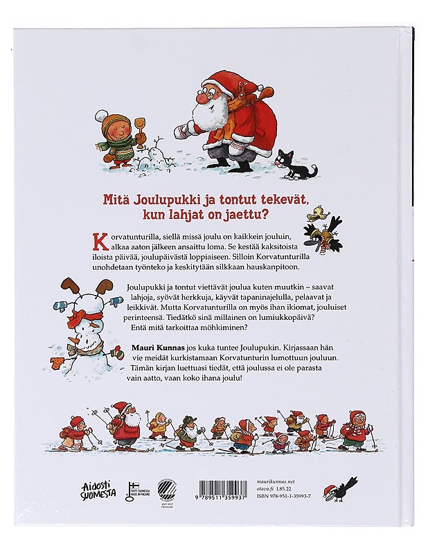 Joulupukin joululoma - Mauri Kunnas - Lastenkirjat - 10105636828 - 1