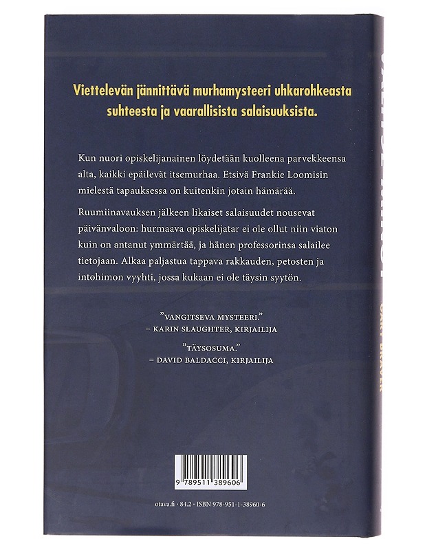 Valitse minut - Gerritsen, Tess - Jännitys ja dekkarit - 10105636905 - 1