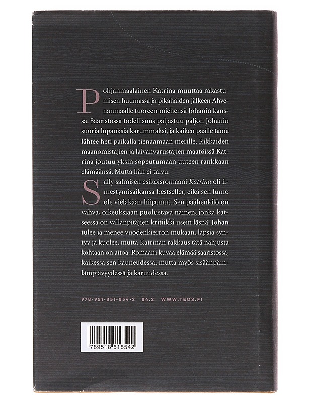 Katrina - Salminen, Sally - Romaanit ja novellit - 10105636926 - 1