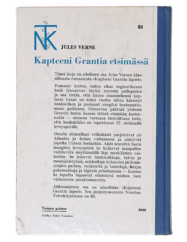 Kapteeni grantia etsimässä - Jules Verne - Romaanit ja novellit - 10105636931 - 1