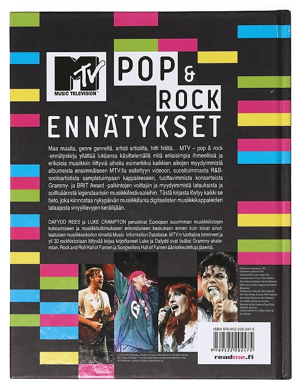 MTV Pop ja rock -ennätykset 2011 - Crampton, Luke - Tietokirjat ja oppaat - 10105636980 - 1
