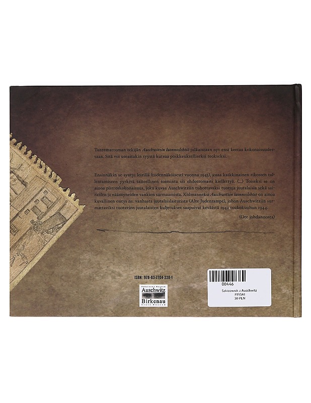 Auschwitzin Luonnoslehtiö - Agniezka Sieradzka - Historiakirjat - 10105636994 - 1