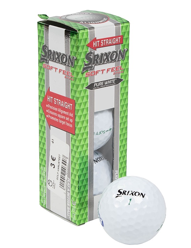 Srixon Soft Feel golfpallo : 3 kpl - Golf - 10105637082 - 0