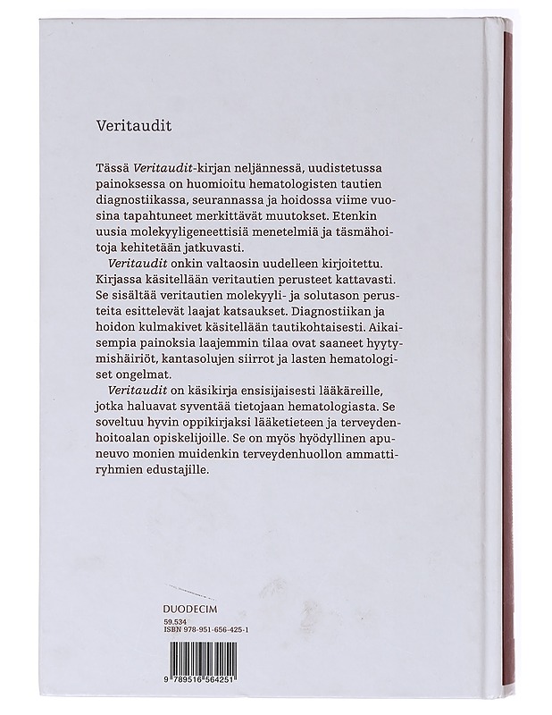 Veritaudit - Porkka, Kimmo - Tietokirjat ja oppaat - 10105637108 - 1