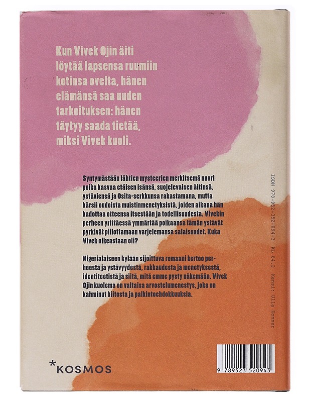 Vivek Ojin kuolema - Emezi, Akwaeke - Romaanit ja novellit - 10105637186 - 1