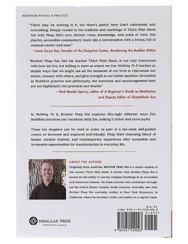 Nothing to it: ten ways to be at home with yourself - Brother Phap Hai - Tietokirjat ja oppaat - 10105637231 - 1