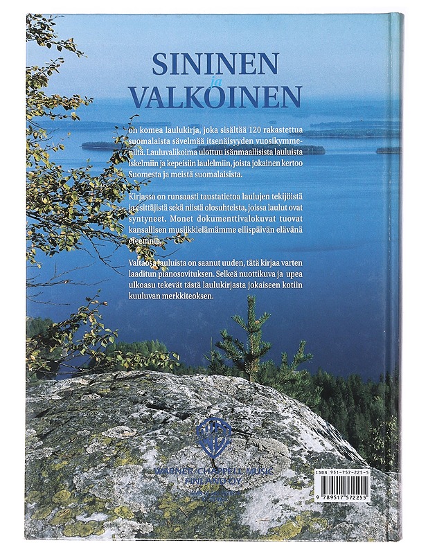 Sininen ja valkoinen : 120 suomalaista sävelmää - Hakasalo, Ilpo - Tietokirjat ja oppaat - 10105637247 - 1