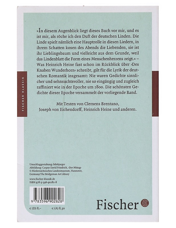 Ich Weiss nicht, was soll es bedeuten  - Runot ja näytelmät - 10105637261 - 1