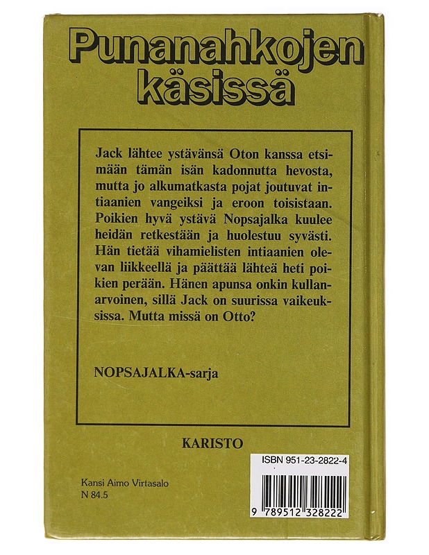 Punanahkojen käsissä - Ellis, Edward S. - Nuorten kirjat - 10105637288 - 1