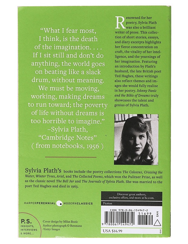 Johnny Panic and the bible of dreams : short stories, prose, and diary excerpts - Sylvia Plath - Romaanit ja novellit - 10105637303 - 1