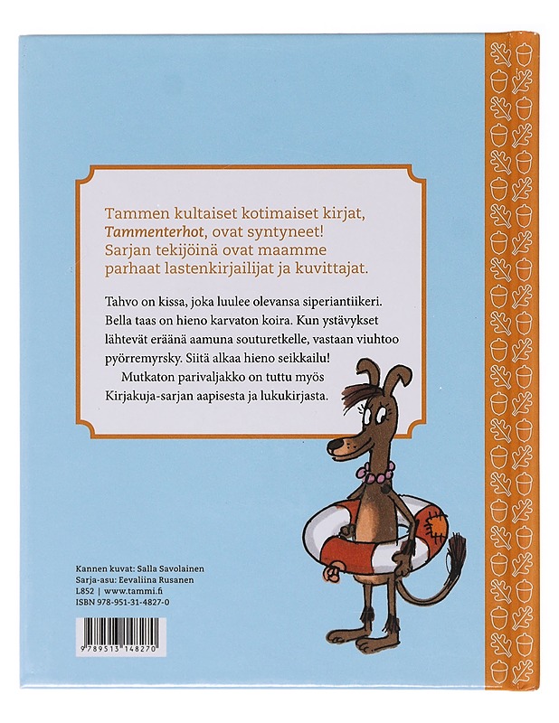 Tahvo ja Bella pyörremyrskyssä - Bagge, Tapani - Lastenkirjat - 10105637332 - 1