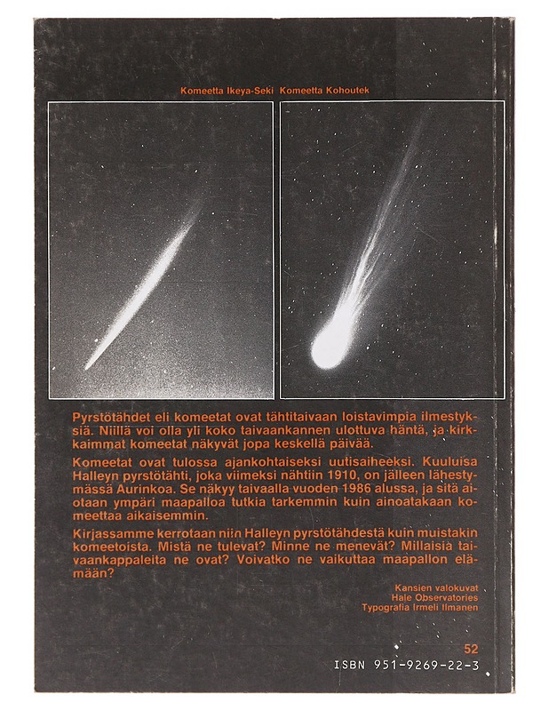 Komeetat - Kaila, Kari - Tietokirjat ja oppaat - 10105637347 - 1