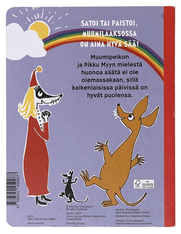 Joka säällä - Kaarla, Riina - Lastenkirjat - 10105637355 - 1