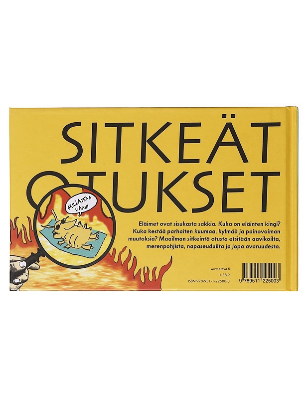 Sitkeät otukset : eläinmaailman selviytyjät - Davies, Nicola - Tietokirjat ja oppaat - 10105637357 - 1