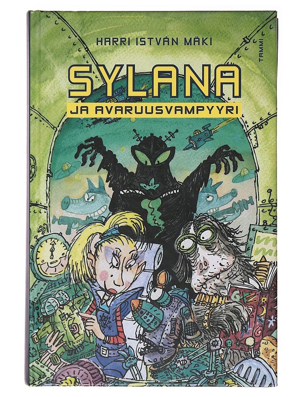 Sylana ja avaruusvampyyri - Harri István Mäki - Lastenkirjat - 10105637376 - 0