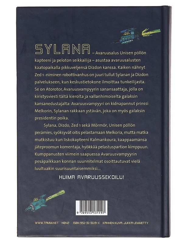 Sylana ja avaruusvampyyri - Harri István Mäki - Lastenkirjat - 10105637376 - 1