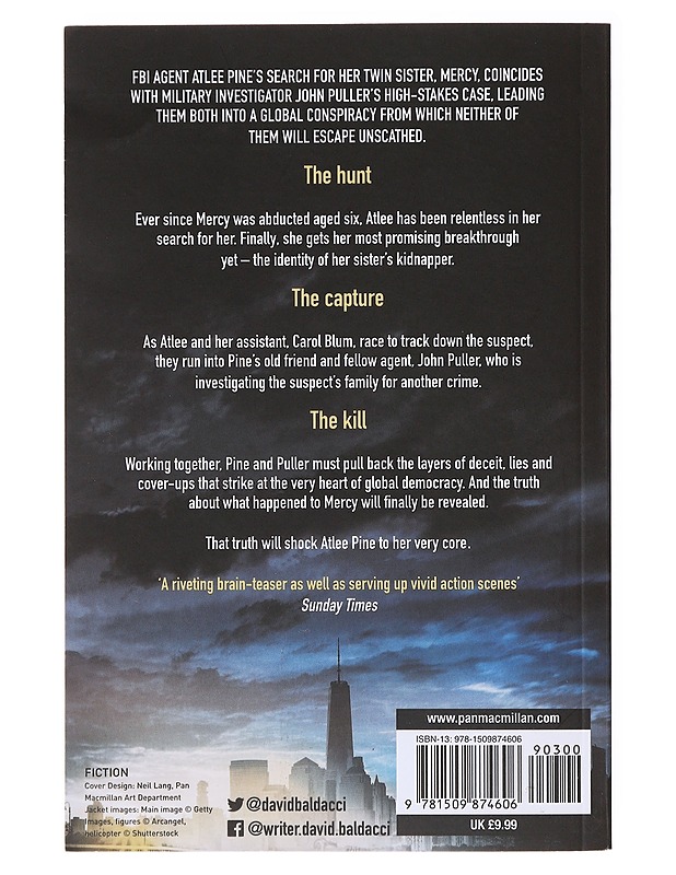 Daylight - David Baldacci - Romaanit ja novellit - 10105637453 - 1