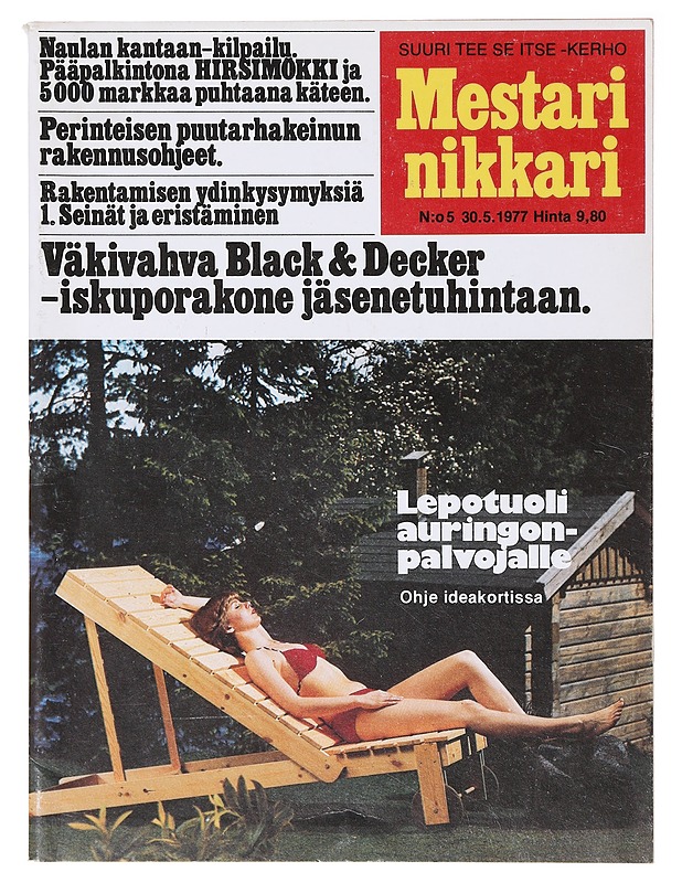 Mestarinikkari N:o 5/1977 - Lehdet - 10105637448 - 0