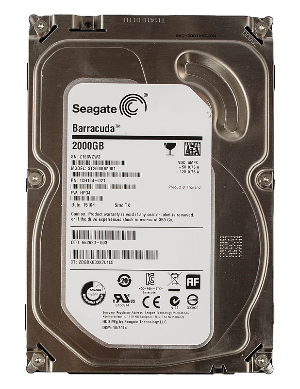 SEAGATE ST2000DM001 Barracuda 2000 GB SATA - Tietokoneet - 10105637466 - 0