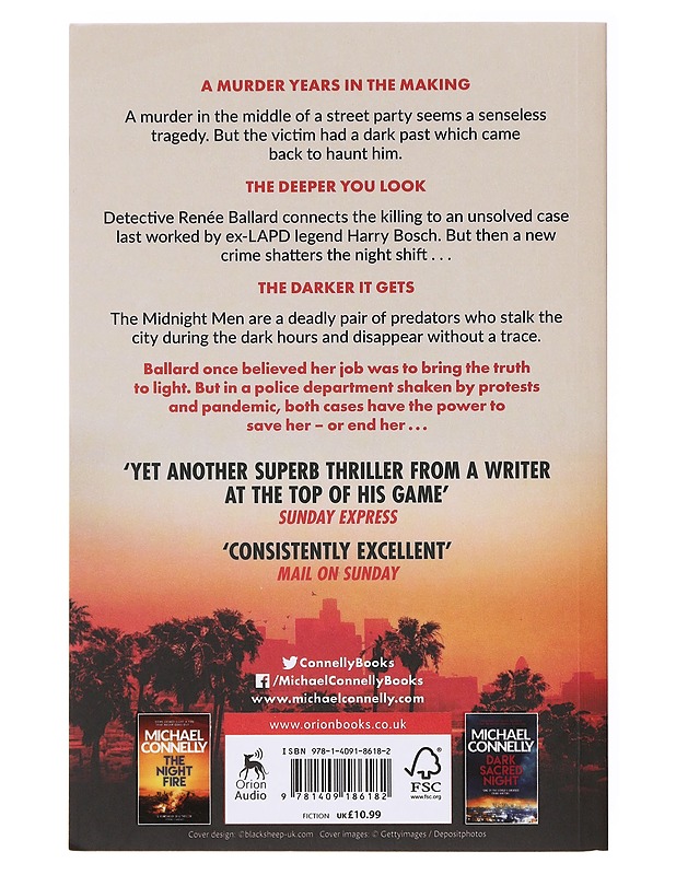 The dark hours - Michael Connelly - Romaanit ja novellit - 10105637510 - 1