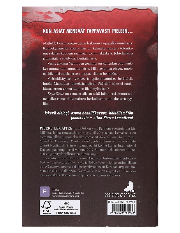 Kyykäärme - Lemaitre, Pierre - Romaanit ja novellit - 10105637526 - 1