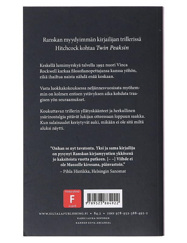 Tyttö ja yö - Musso, Guillaume - Romaanit ja novellit - 10105637605 - 1