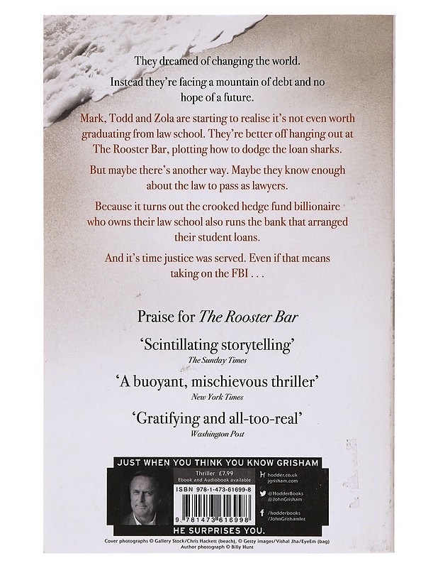 The rooster bar - John Grisham - Romaanit ja novellit - 10105637638 - 1