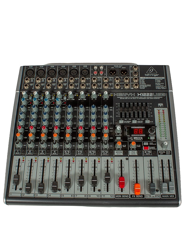 BEHRINGER Xenyx X1222USB -mikseri  - Vahvistimet ja soitintarvikkeet - 10105637675 - 1