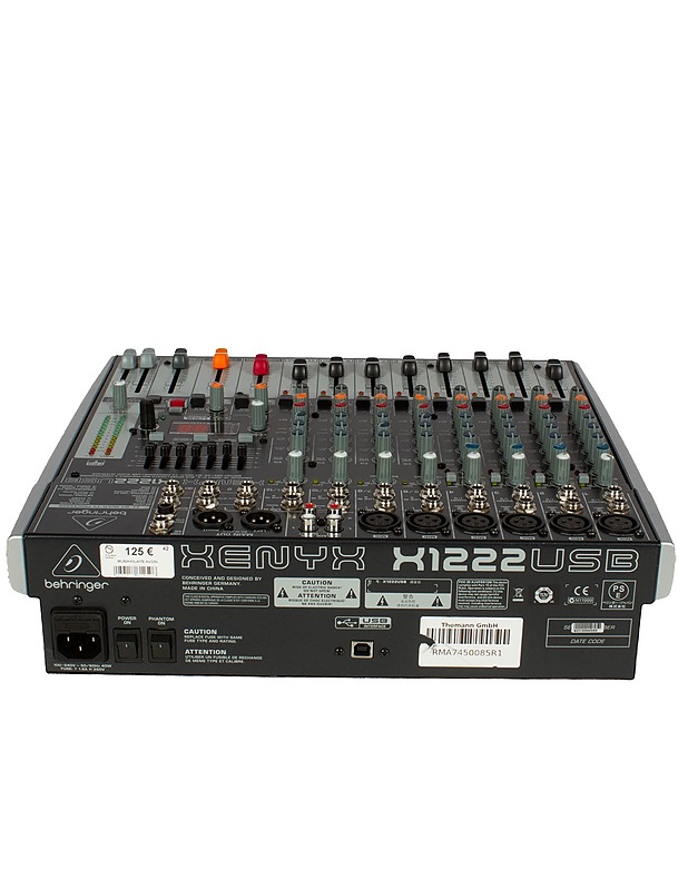 BEHRINGER Xenyx X1222USB -mikseri  - Vahvistimet ja soitintarvikkeet - 10105637675 - 2