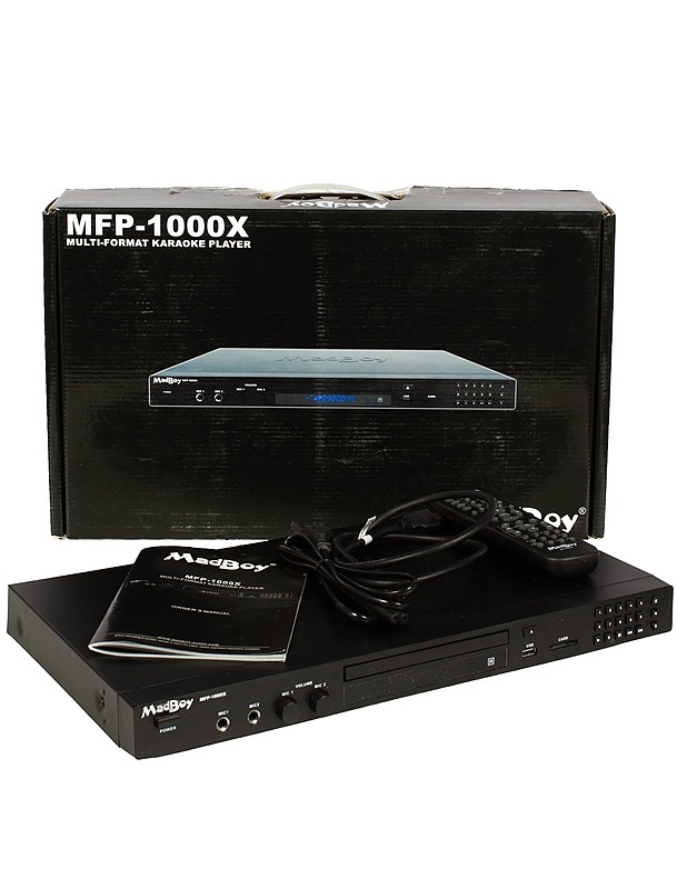 MADBOY MFP-1000X Multi-Format karaoke player - Audio - 10105637681 - 0