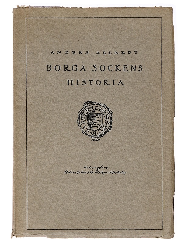 Borgå sockens historia I - Anders Allardt - Historiakirjat - 10105637727 - 0