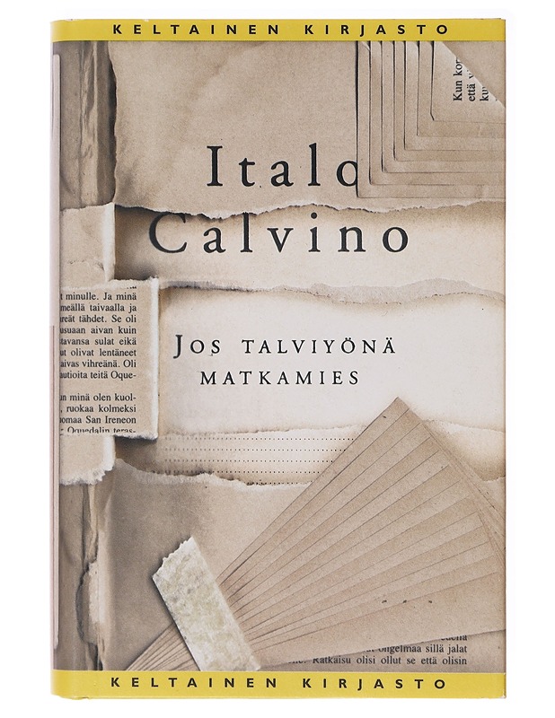 Jos talviyönä matkamies - Calvino, Italo - Romaanit ja novellit - 10105637781 - 0