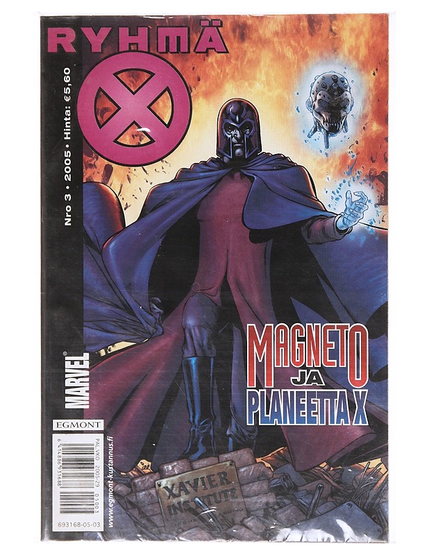 X-men 3 : Magneto ja Planeetta X - Morrison, Grant - Lehdet - 10105637824 - 0