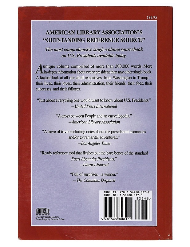 The Complete Book of US Presidents - DeGregorio, William A. - Tietokirjat ja oppaat - 10105637851 - 1