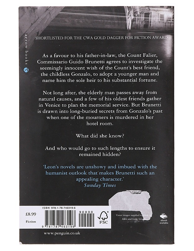 Unto us a son is given - Donna Leon - Romaanit ja novellit - 10105637862 - 1