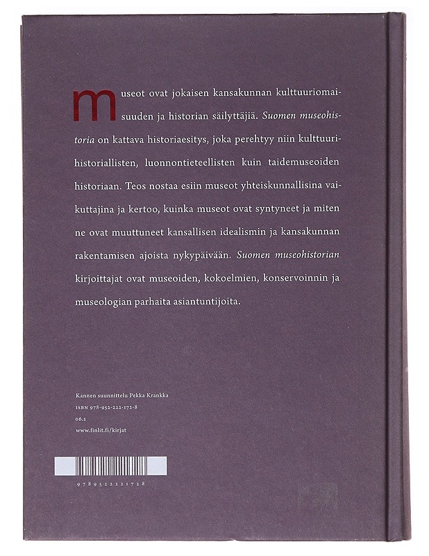 Suomen museohistoria - Pettersson, Susanna  ; Kinanen, Pauliina  - Historiakirjat - 10105637864 - 1