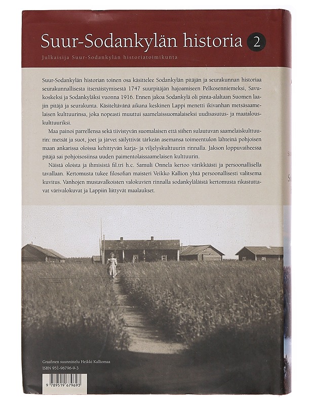 Suur-Sodankylän historia. 2 - Onnela, Samuli  - Historiakirjat - 10105637874 - 1