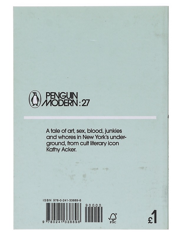 New York City vuonna 1979 / nro: 27 - Kathy Acker - Romaanit ja novellit - 10105638014 - 1
