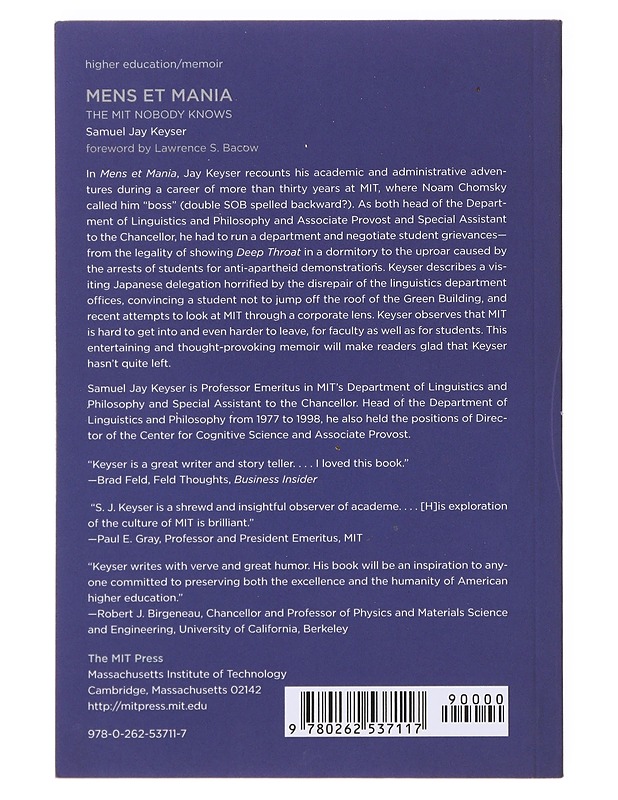 Mens et Mania - Samuel Jay Keyser - Romaanit ja novellit - 10105638021 - 1