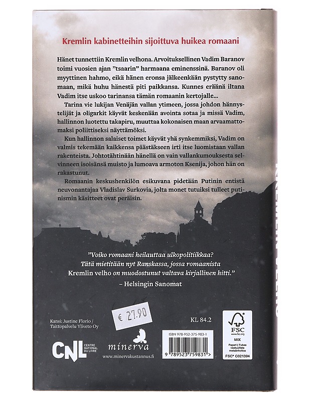 Kremlin velho - Da Empoli, Giuliano - Romaanit ja novellit - 10105638038 - 1