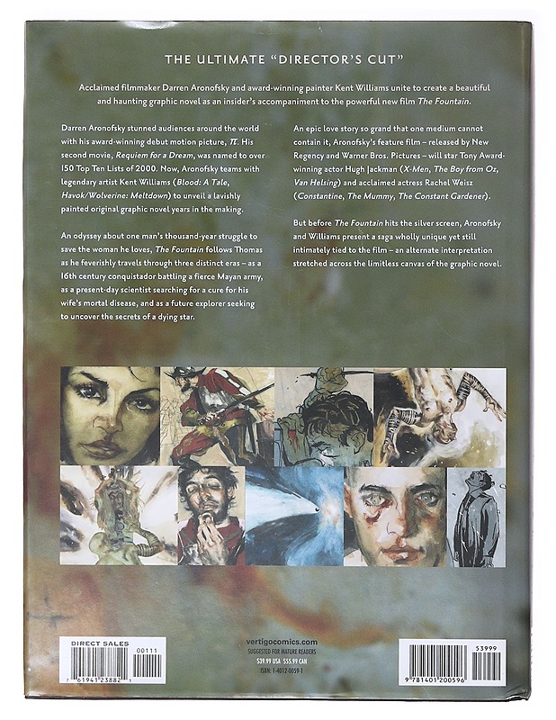 The fountain, a Graphic Novel - Aronofsky, Darren - Sarjakuvat - 10105638048 - 1