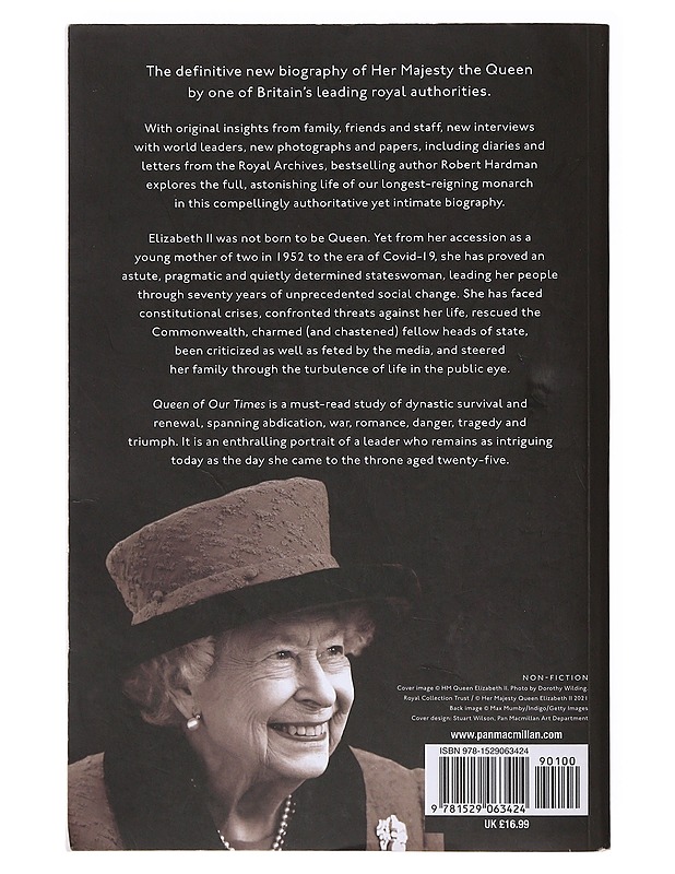 Queen of Our Times - Robert Hardman - Elämäkerrat ja muistelmat - 10105638071 - 1